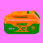 Batteria XR Litio 18V 5Ah - immagine 3