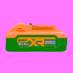 Batteria Dewalt 18V XR Litio POWERSTACK 5Ah con celle a sacchetto - immagine 2