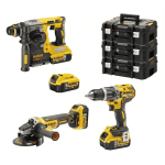 Kit 3 Elettroutensili Dewalt XR 18V