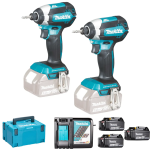 Kit 2 Avvitatori a Impulsi Makita 18V 170Nm