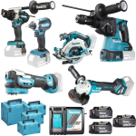 Kit 6 Elettroutensili Makita 18V