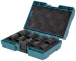 Set 9 chiavi a bussola Impact Black - MAKITA | Teknobrands