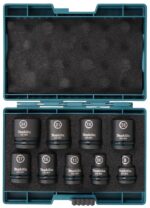 Set 9 chiavi a bussola Impact Black - MAKITA | Teknobrands