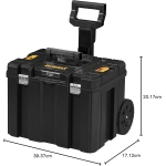 Carrello modulare TSTAK Dewalt con ruote e impugnatura telescopica - immagine 5