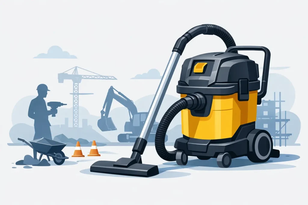 Come scegliere un aspiratore professionale da cantiere