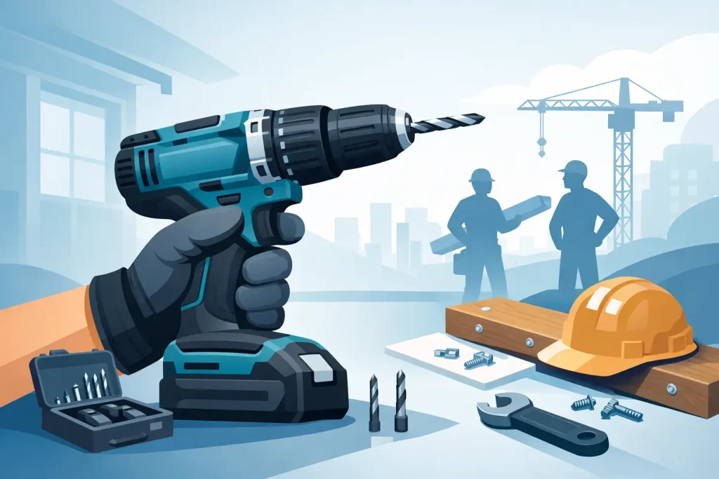Trapano avvitatore per lavori professionali