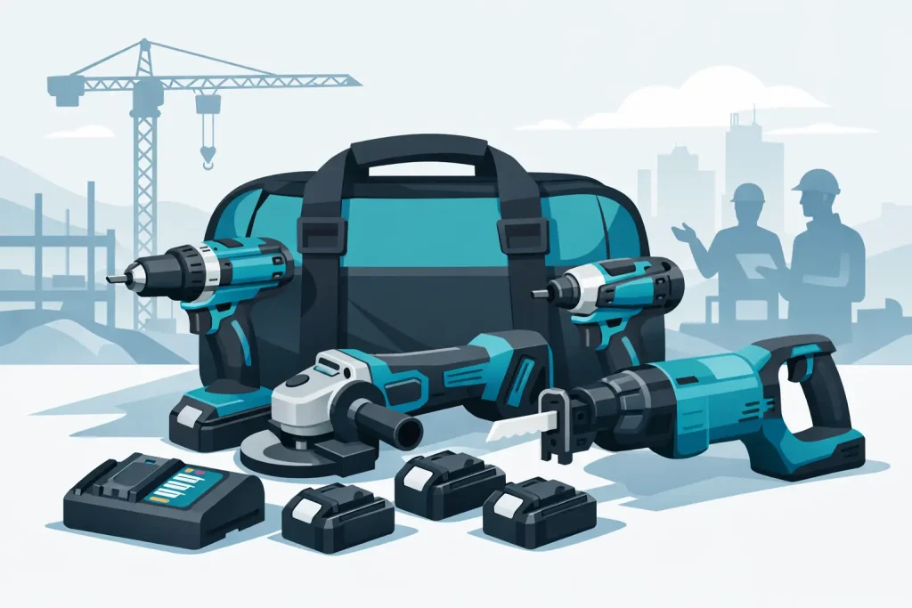 Kit Makita 18V per lavori professionali