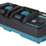 Makita 191N09-8 Caricabatterie rapido doppio XGT