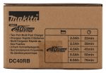 Makita 191N09-8 Caricabatterie rapido doppio XGT