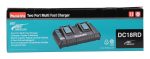 Makita 196933-6 chargeur double LXT