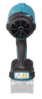 Makita AS001GZ Souffleur à pistolet XGT, 40Vmax, 200 m/s, 1,1 m³/min