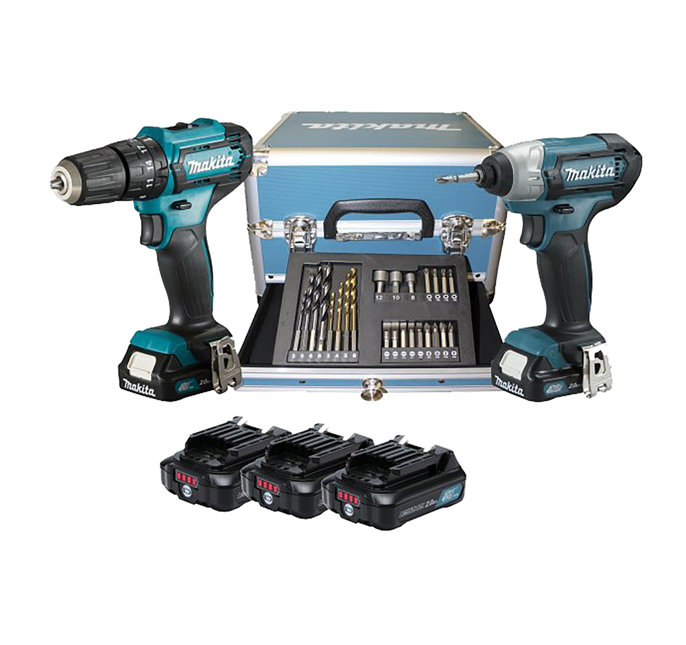 CLX228SAX2 C2L0.jpg Makita CLX228SAX2 Combo Kit CXT 12Vmax