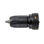 DEWALT D25144K-QS - détail du mandrin interchangeable de 13 mm
