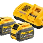 DEWALT DCB118X2-QW kit 2 batteries XR FLEXVOLT 9 Ah avec chargeur