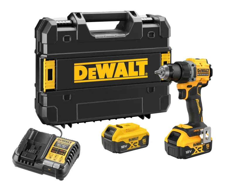 DEWALT DCD794P2T-QW perceuse-visseuse avec 2 batteries 5 Ah