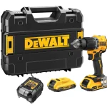 DEWALT DCD799D2T-QW – kit avec deux batteries, chargeur et TSTAK