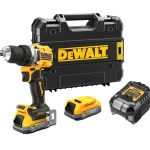 DEWALT DCD800E2T-QW – kit avec deux batteries, chargeur et TSTAK