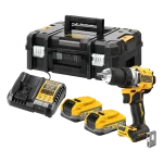 DEWALT DCD800S2T-QW perceuse-visseuse avec batteries POWERSTACK 3,5 Ah