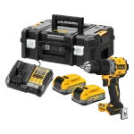 DEWALT DCD805S2T-QW trapano a percussione con batterie POWERSTACK 3,5 Ah