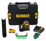 DEWALT DCE0811D1G-QW niveau laser 2x360 vert avec batterie