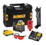 DEWALT DCE0811D1R-QW livella laser 2x360 rossa con batteria