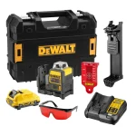 DEWALT DCE0811D1R-QW livella laser 2x360 rossa con batteria