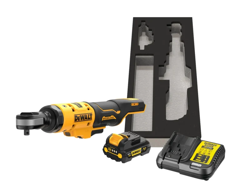 DEWALT DCF503L1G-QW cliquet 12V à tête ouverte 3/8 avec batterie et chargeur