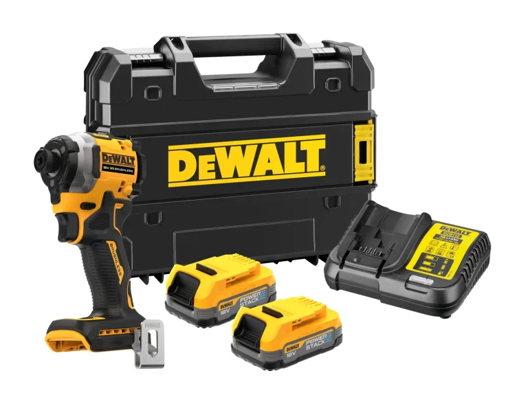DEWALT DCF850E2T-QW visseuse à chocs avec batteries POWERSTACK Compact