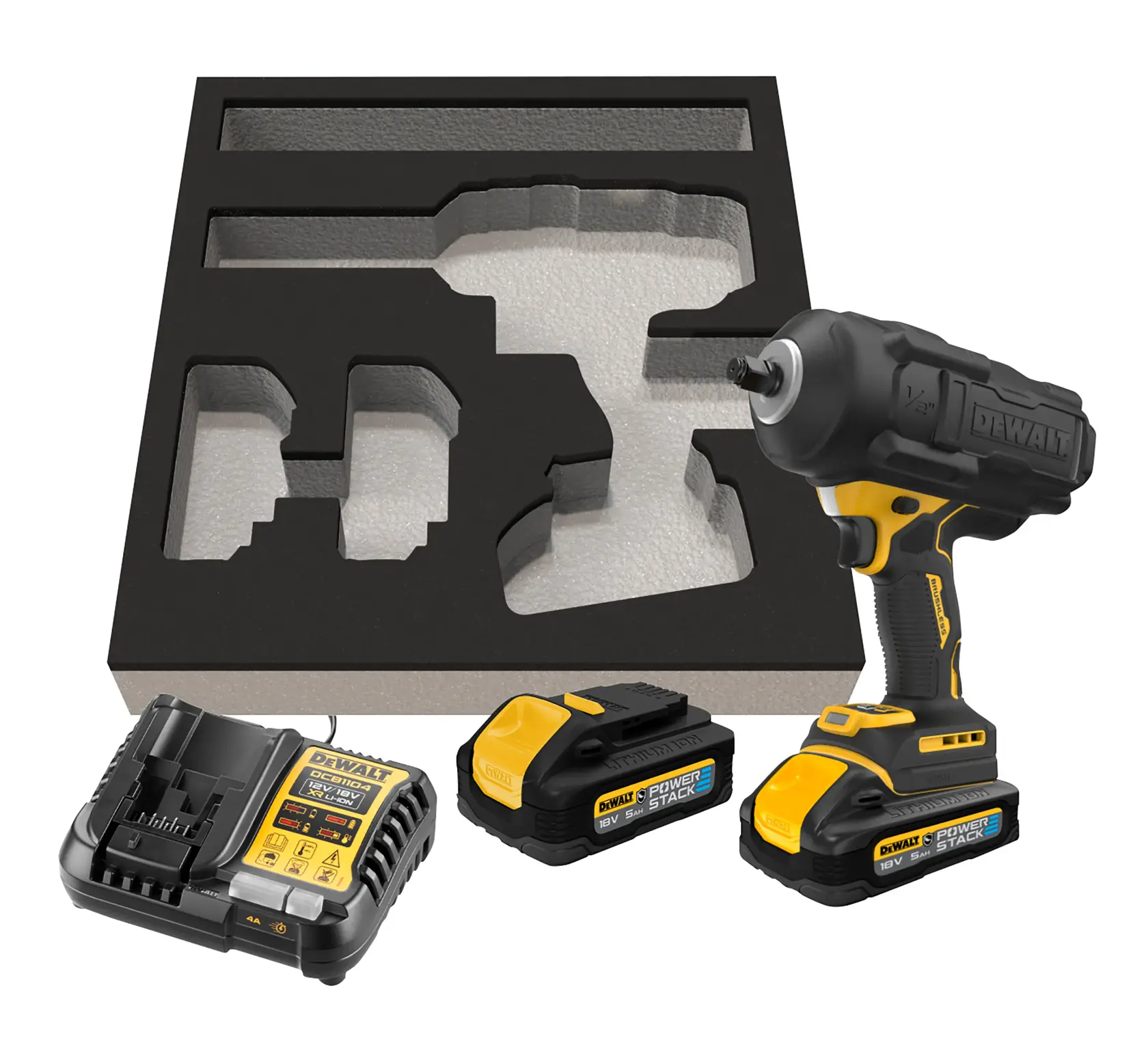 DCF961H2G-QW DEWALT DCF961H2G-QW visseuse à chocs avec batteries POWERSTACK Série G