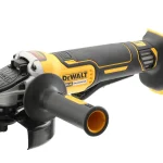 DEWALT DCG406NT-XJ – meuleuse 125 mm – vue 1. Batterie éventuellement illustrée non incluse. 
