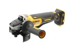 DEWALT DCG406NT-XJ – meuleuse 125 mm – vue 1. Batterie éventuellement illustrée non incluse.