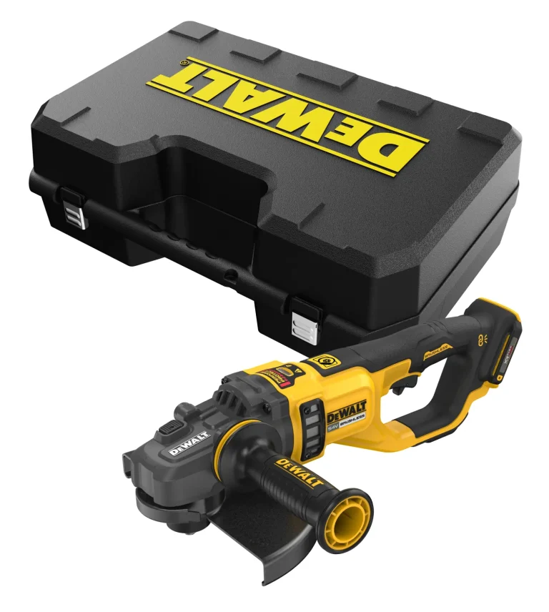 DEWALT DCG460NK-XJ – meuleuse 230 mm – dotation. Batterie éventuellement illustrée non incluse.