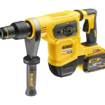 DEWALT DCH481N-XJ perforateur-burineur 54V, vue du produit. Batterie illustrée non incluse. 