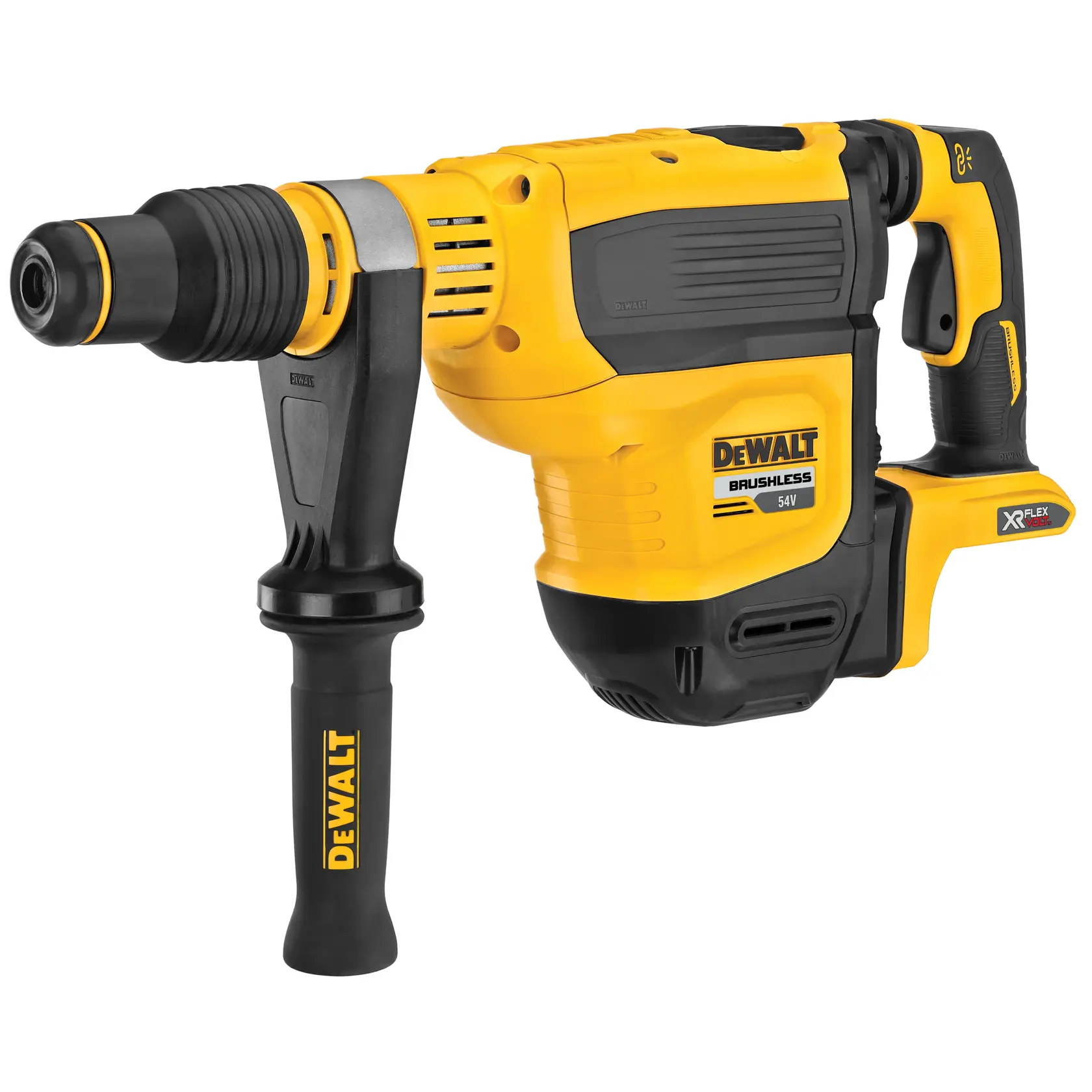 DCH614N 1 1680.webp DEWALT DCH614N-XJ perforateur-burineur 54V, vue du produit.