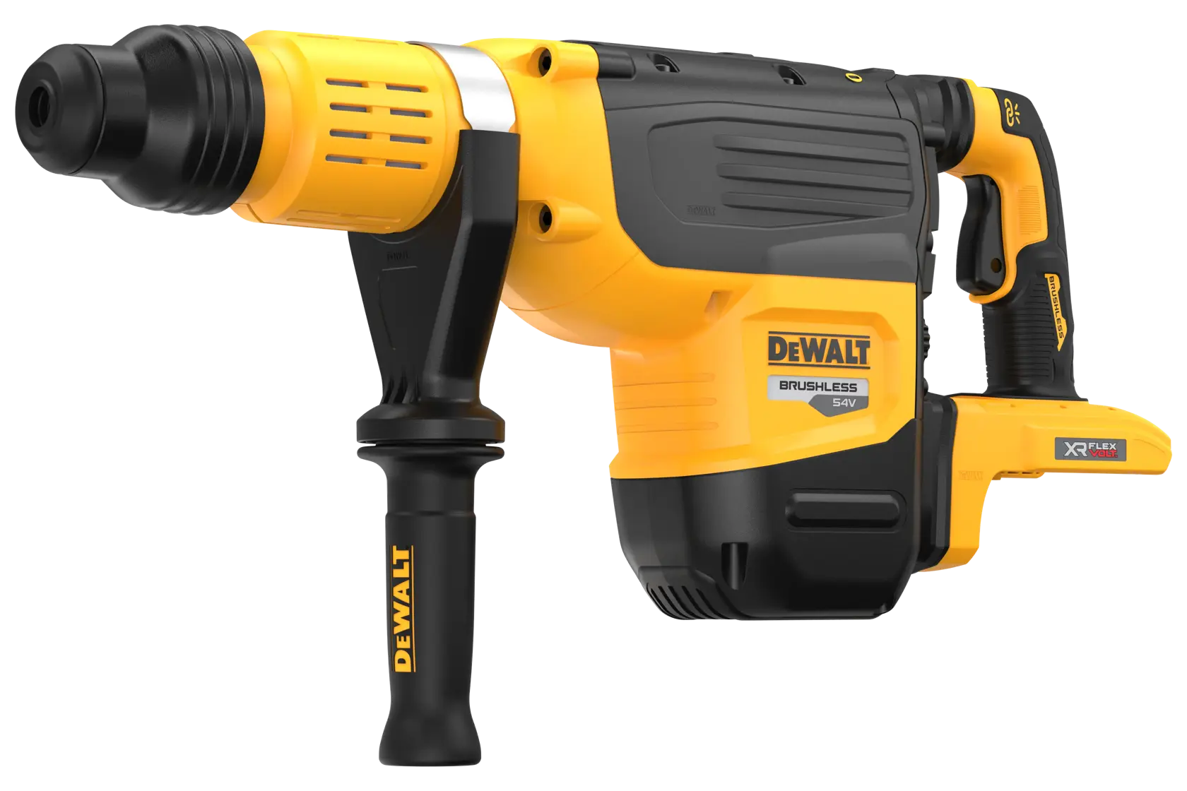 DCH775N 1 1680.webp DEWALT DCH775N-XJ perforateur-burineur 54V, vue du produit.