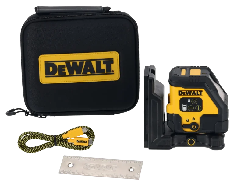 DEWALT DCLE14201RB-XJ laser en croix rouge USB-C