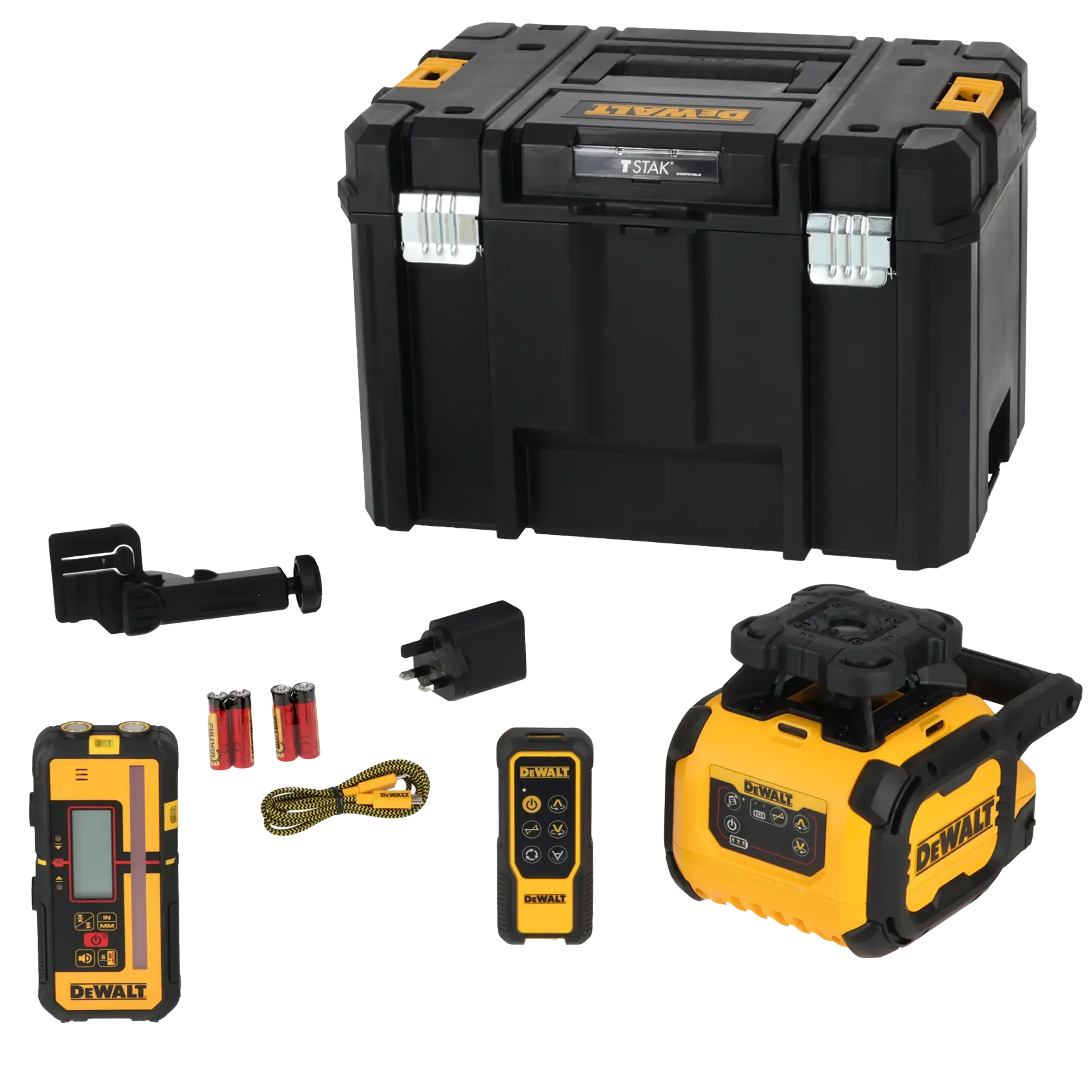 DCLE15211R-QW DEWALT DCLE15211R-QW laser rotatif à double pente rouge