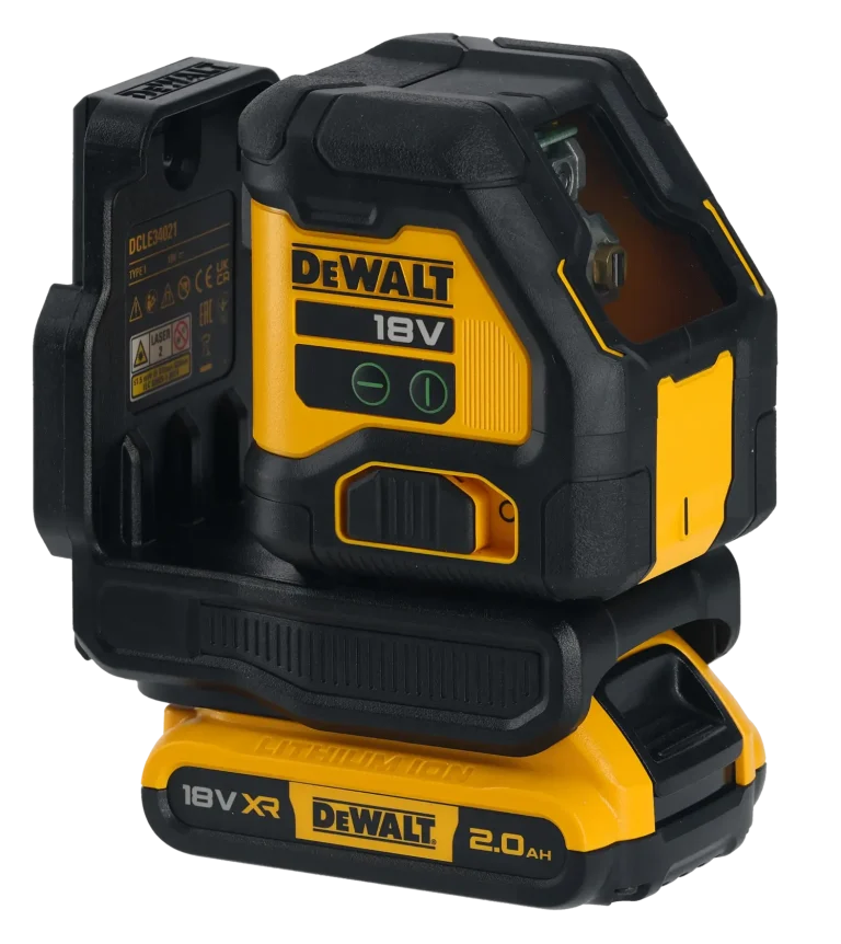 DEWALT DCLE34021N-XJ laser à lignes croisées faisceau vert 18V