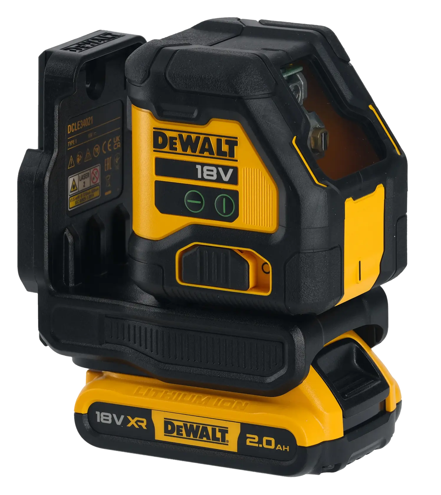 DCLE34021N-XJ DEWALT DCLE34021N-XJ laser à lignes croisées faisceau vert 18V