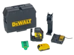 DEWALT DCLE34021D1-QW laser a croce verde con batteria 2 Ah