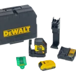 DEWALT DCLE34021D1-QW laser à lignes croisées vert avec batterie 2 Ah