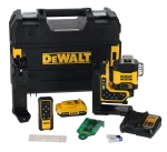 DEWALT DCLE34035D1-QW niveau laser 3x360 vert avec télécommande