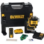 DEWALT DCLE34035D1-QW niveau laser 3x360 vert avec télécommande