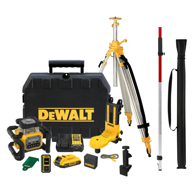 DEWALT DCLE35122GD1L-QW laser rotatif vert version complète