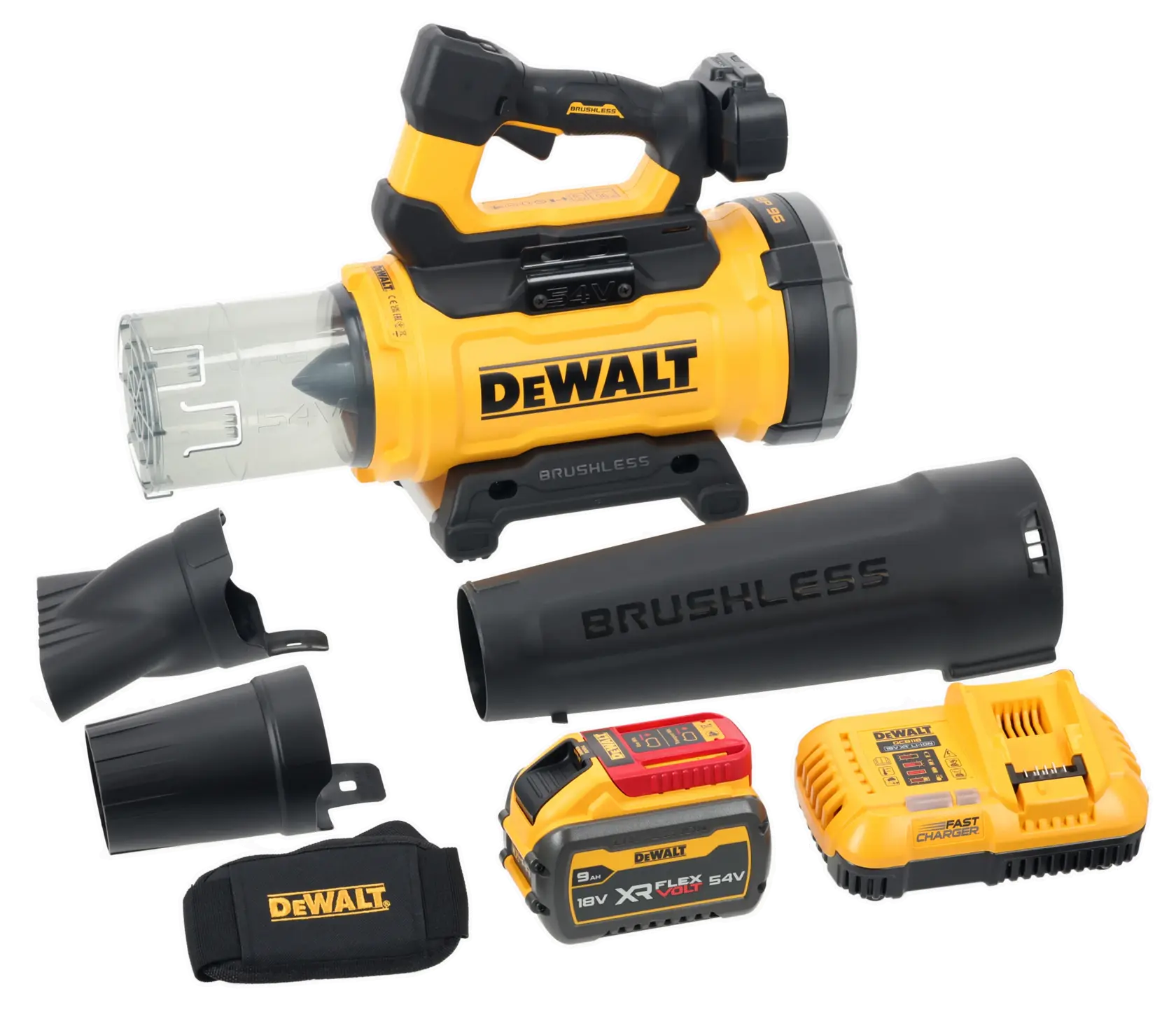 DCMBL777X1-QW DEWALT DCMBL777X1-QW souffleur axial 54V XR FLEXVOLT, kit complet