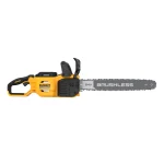 DEWALT DCMCS575N-XJ tronçonneuse, vue latérale