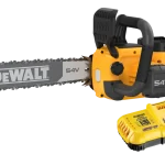 DEWALT DCMCS575X1-QW tronçonneuse à chaîne 54 V XR FLEXVOLT guide 50 cm, kit complet