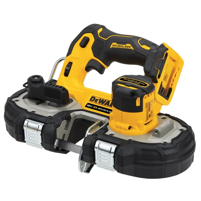 DEWALT DCS377NT-XJ scie à ruban compacte 18V