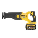DEWALT DCS389T2-QW scie sabre 54V, vue latérale