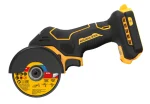 DEWALT DCS438N-XJ mini-tronçonneuse, vue latérale